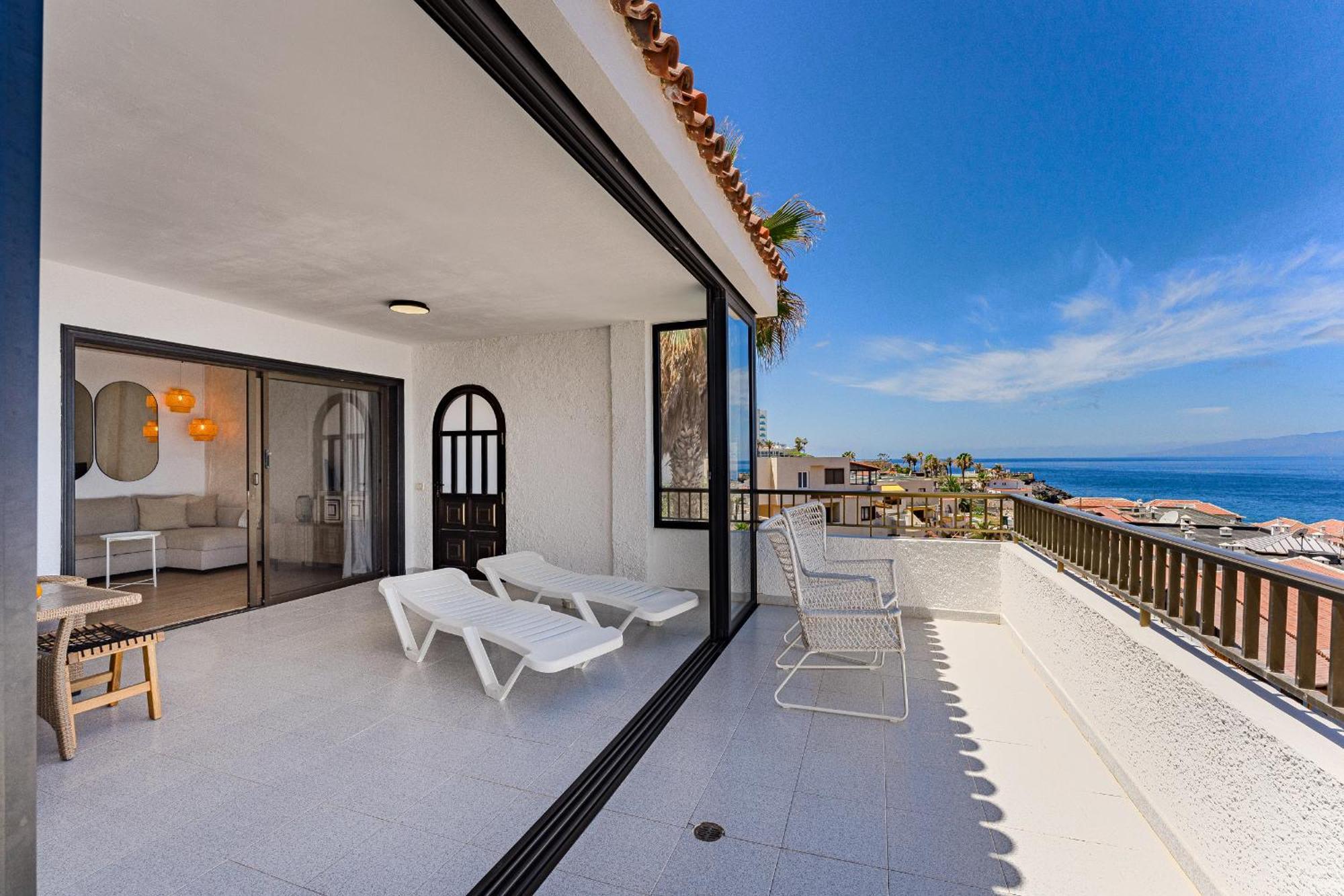 Panoramic View Apartment In Los Gigantes Acantilado de los Gigantes المظهر الخارجي الصورة